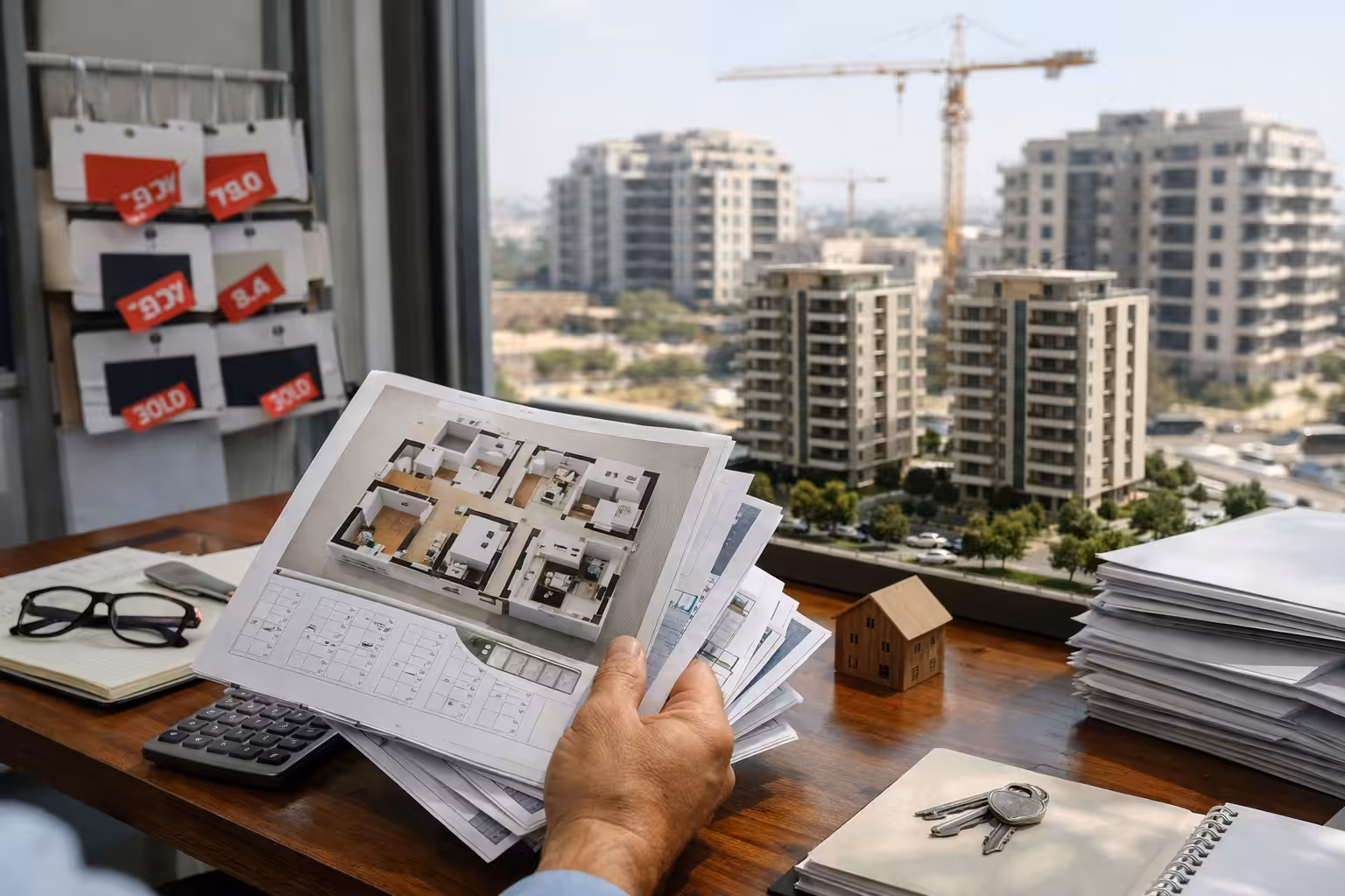 כשהשקל מתחזק והמלאי נערם: מה באמת משתנה עכשיו בשוק הדירות החדשות