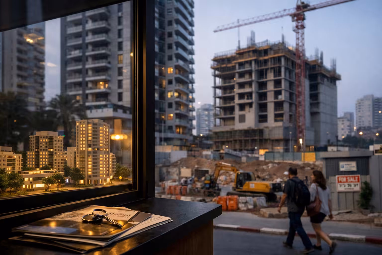 כששוק הנדל"ן מתפצל: תל אביב נתקעת, המכרזים מתחממים והפערים נחשפים