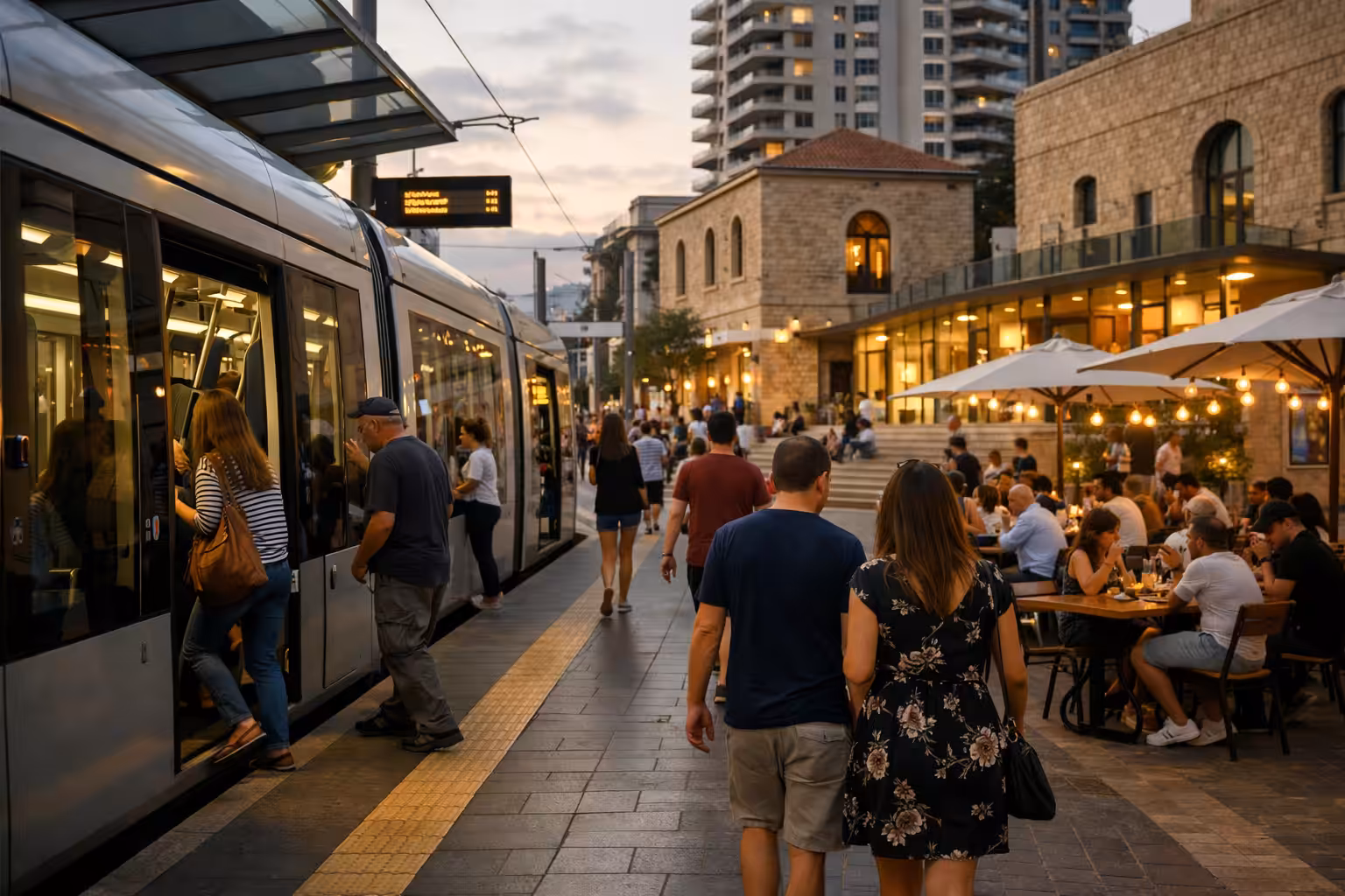 מה ערים יכולות ללמד את הנדל״ן: כשהרכבת, הסיפור המקומי והמרחב הציבורי נפגשים